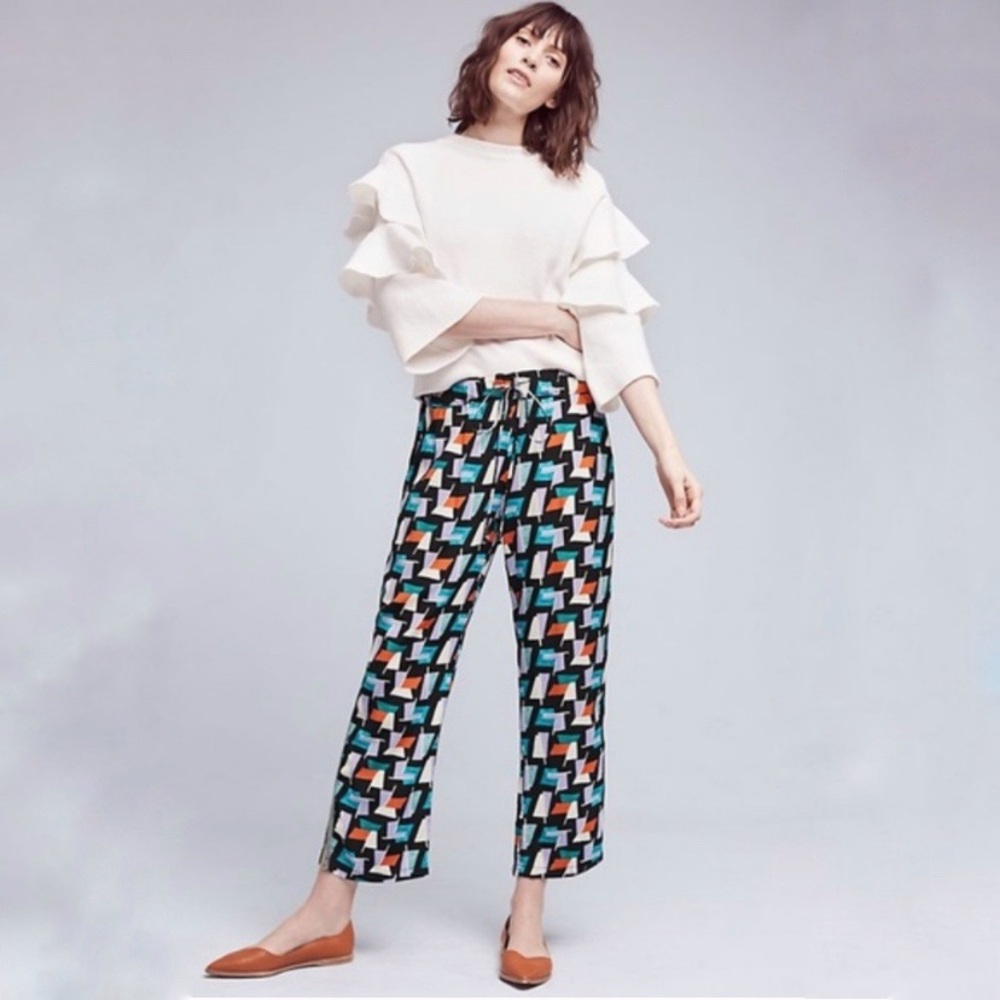 Anthropologie Hei Hei Giza Printed Pants